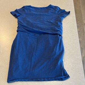 Theory Navy Blue Twist Front Dress - Women’s Size Small (S/P)